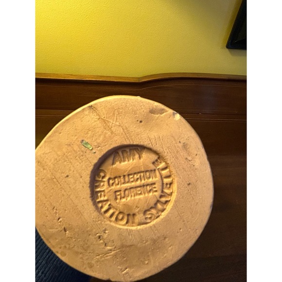 Amy‎ Sylvette Creation Santon Peasant Man Carrying Dried Flowers Florence Coll - Picture 4 of 4